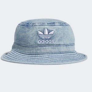 Adidas denim bucket hat